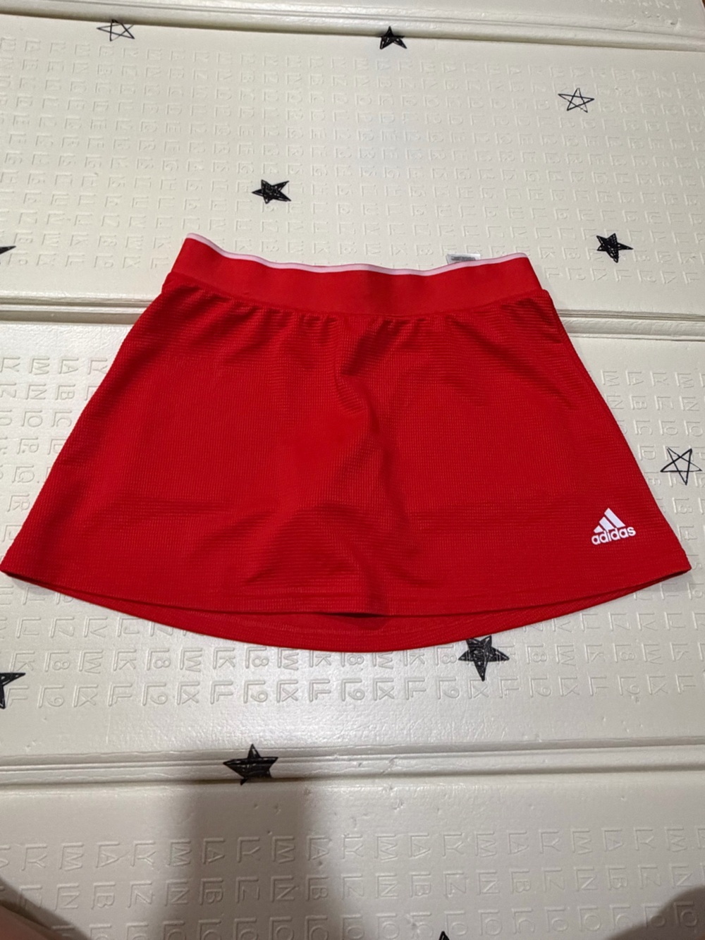 adidas Red Active Tennis Skort - Picture 2 of 10